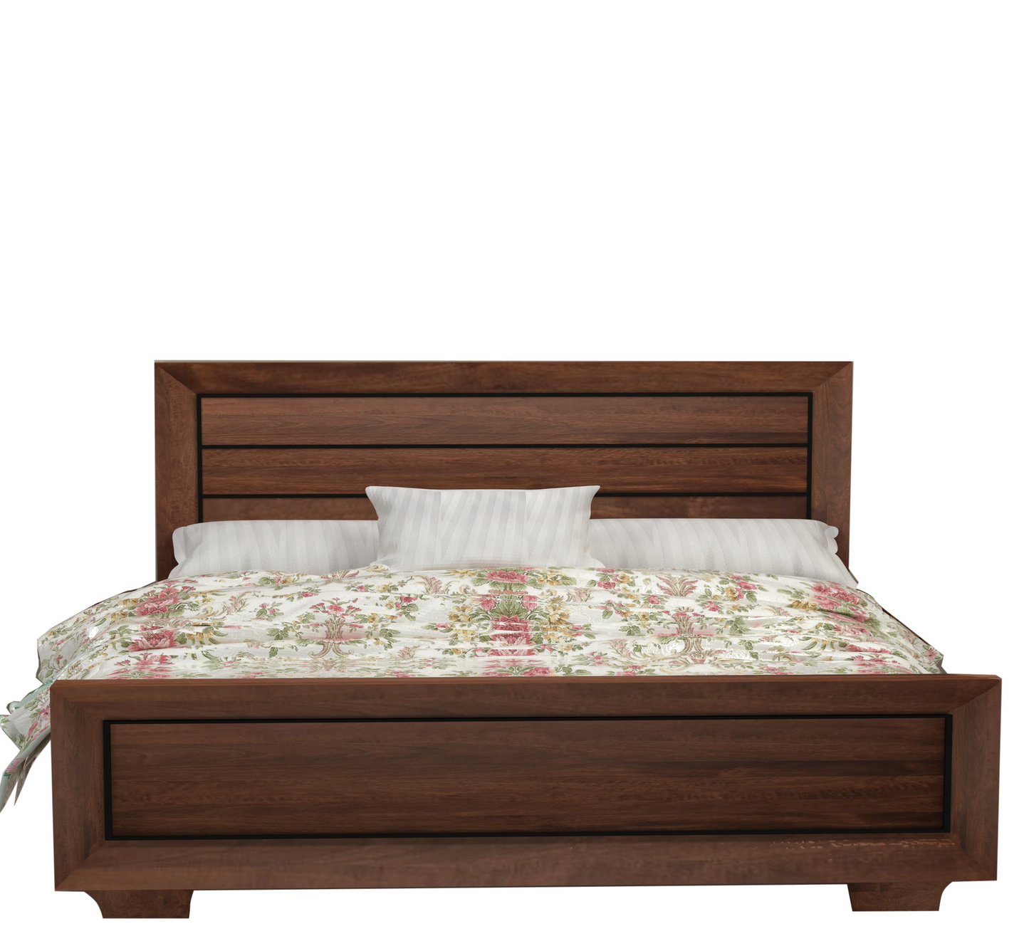 Aarna 100% Solid Wood Bed