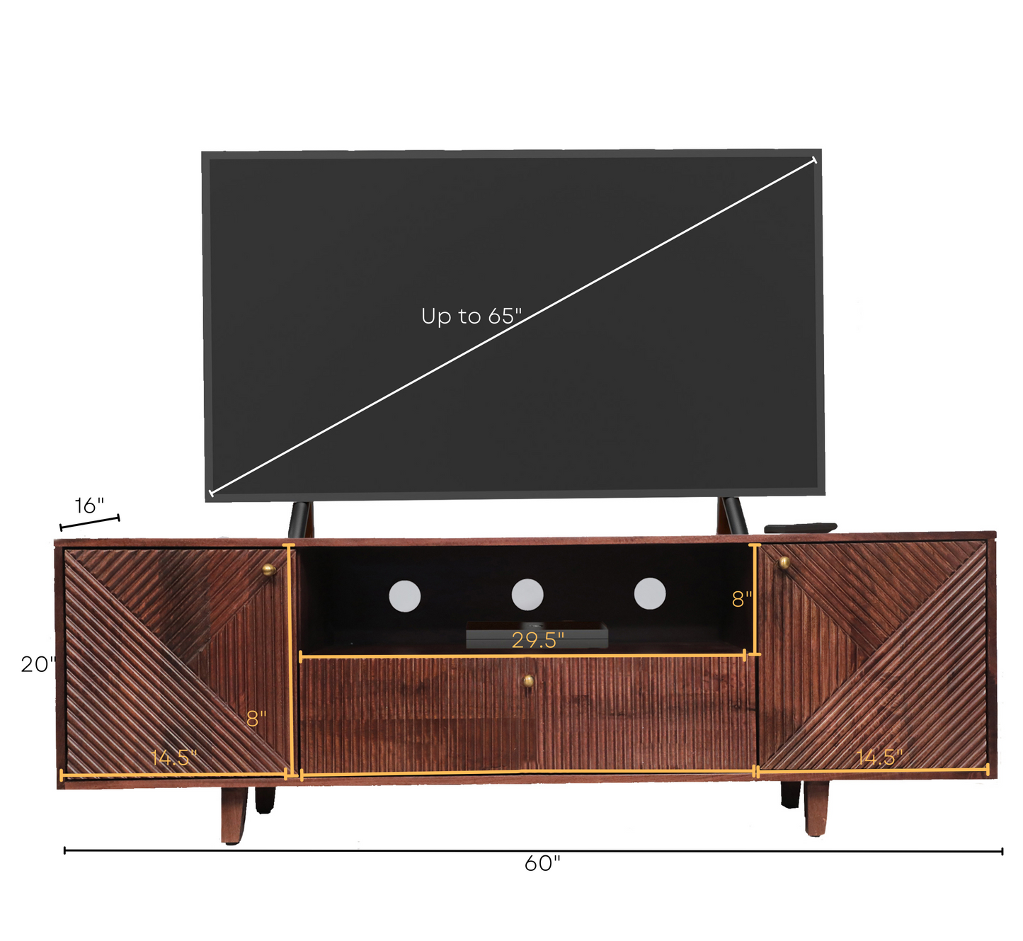 Sloan Wooden TV Cabinet