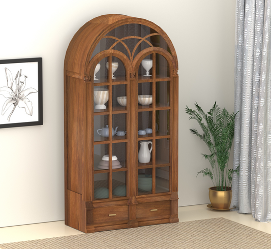 Ethan Wooden Full-size Crockery Cabinet