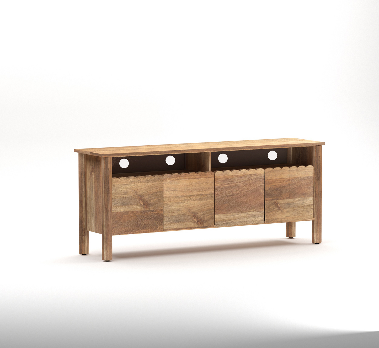 Aamna Wooden 72" Sideboard