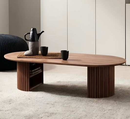 Sloan Wooden Storage Centre Table