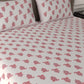 400 TC Exquisite Interiors Jaipuri Hand Block Print Super King Size Double Bedsheet Made up of 100% Cotton fabric with two pillow covers._30