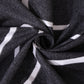 Black Geometric TC Cotton Blend Super King Size Fitted Bedsheet with 2 Pillow Covers