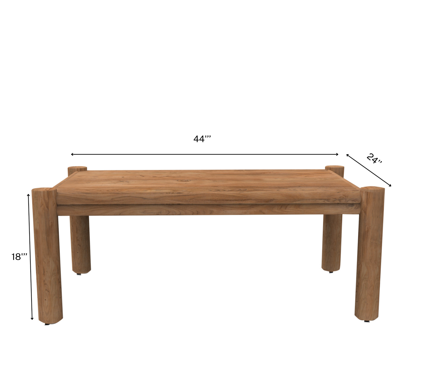 Mile Wooden Centre Table