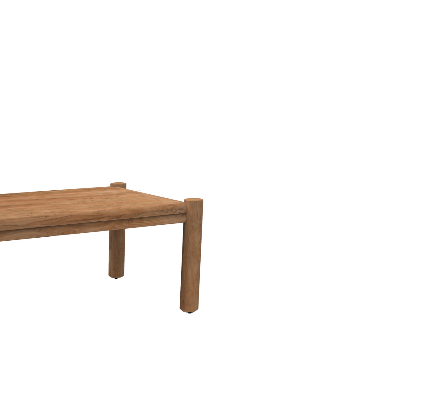 Mile Wooden Centre Table