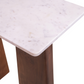 Panache Marble-Top Accent Console