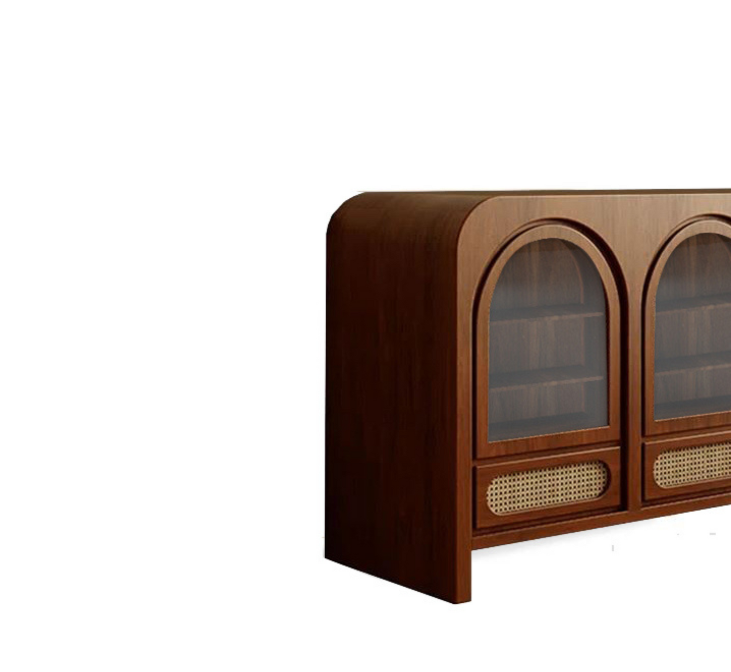 Vyut Wooden 54" Crockery Cabinet