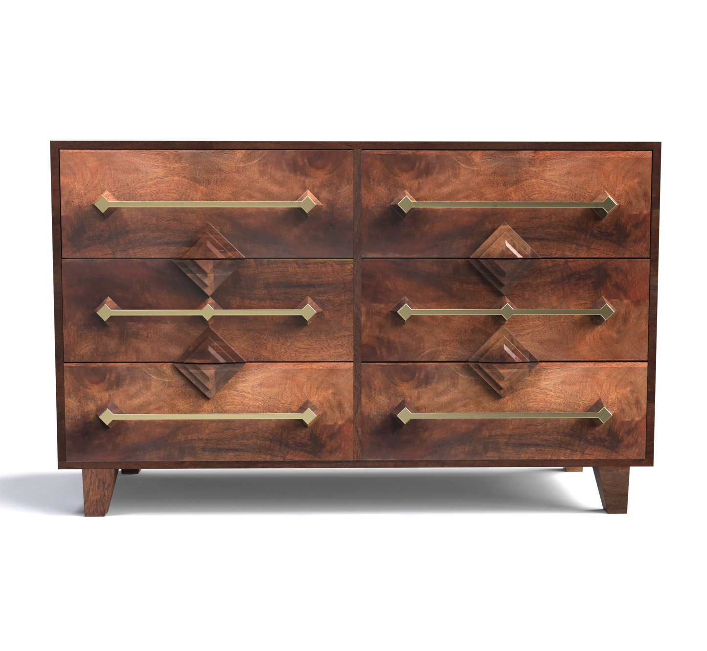 Luxe Wooden Chest of Drawers
