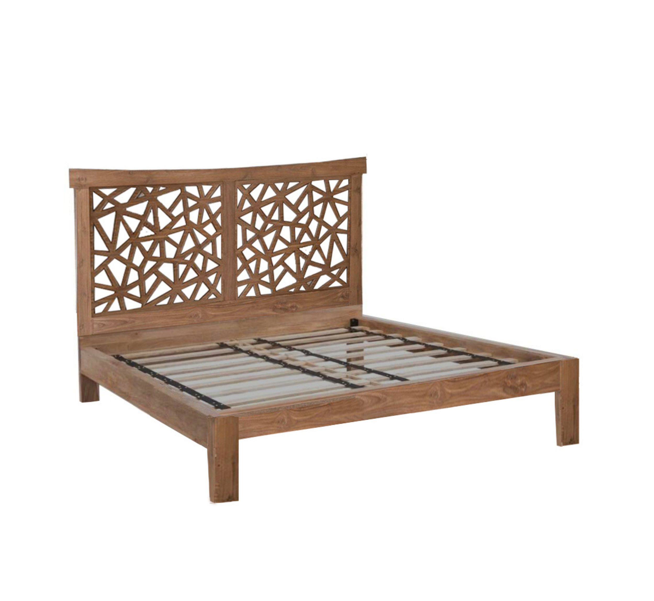 Inaya 100% Solid Wood Bed