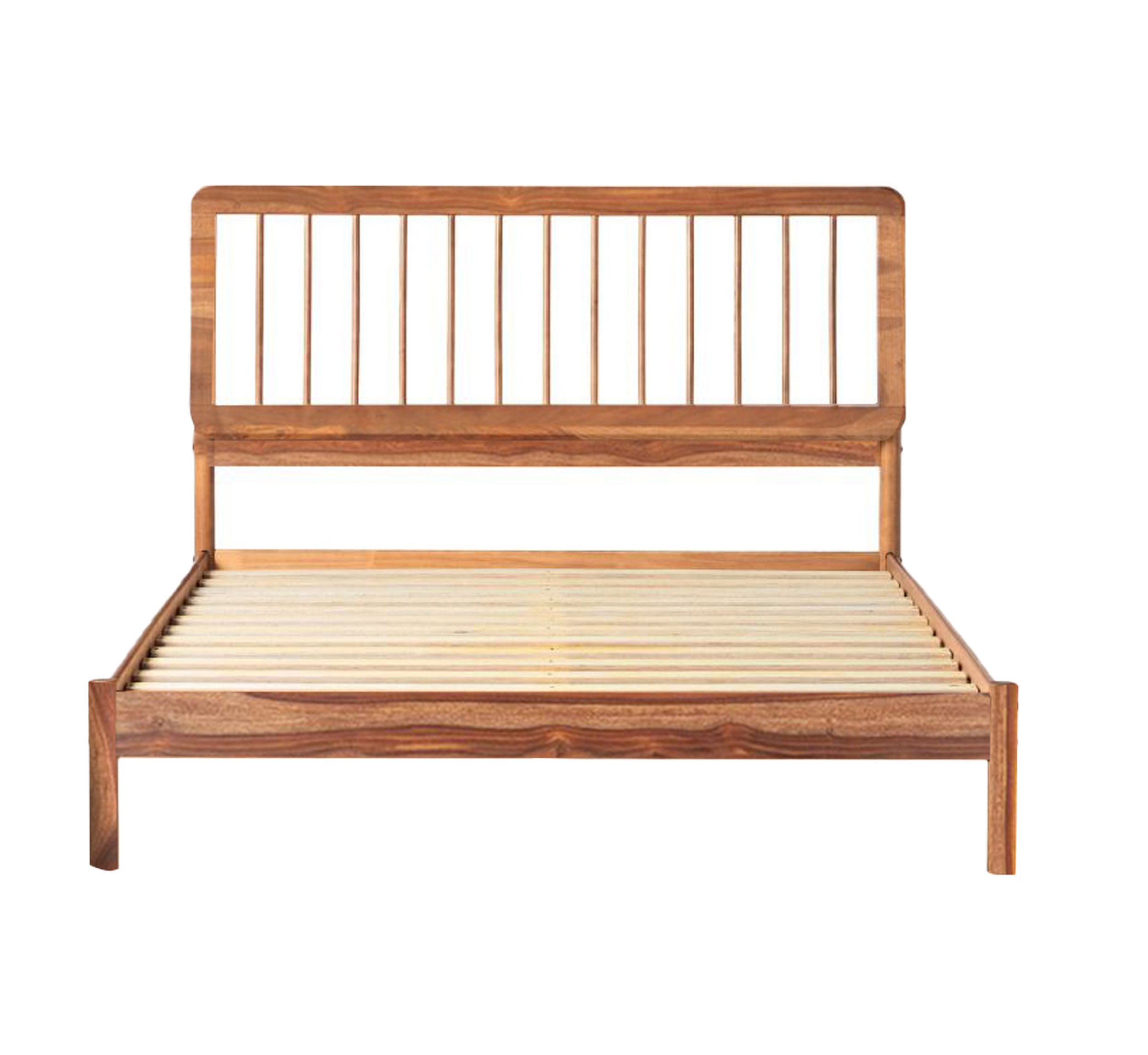 Anay 100% Solid Wood Bed