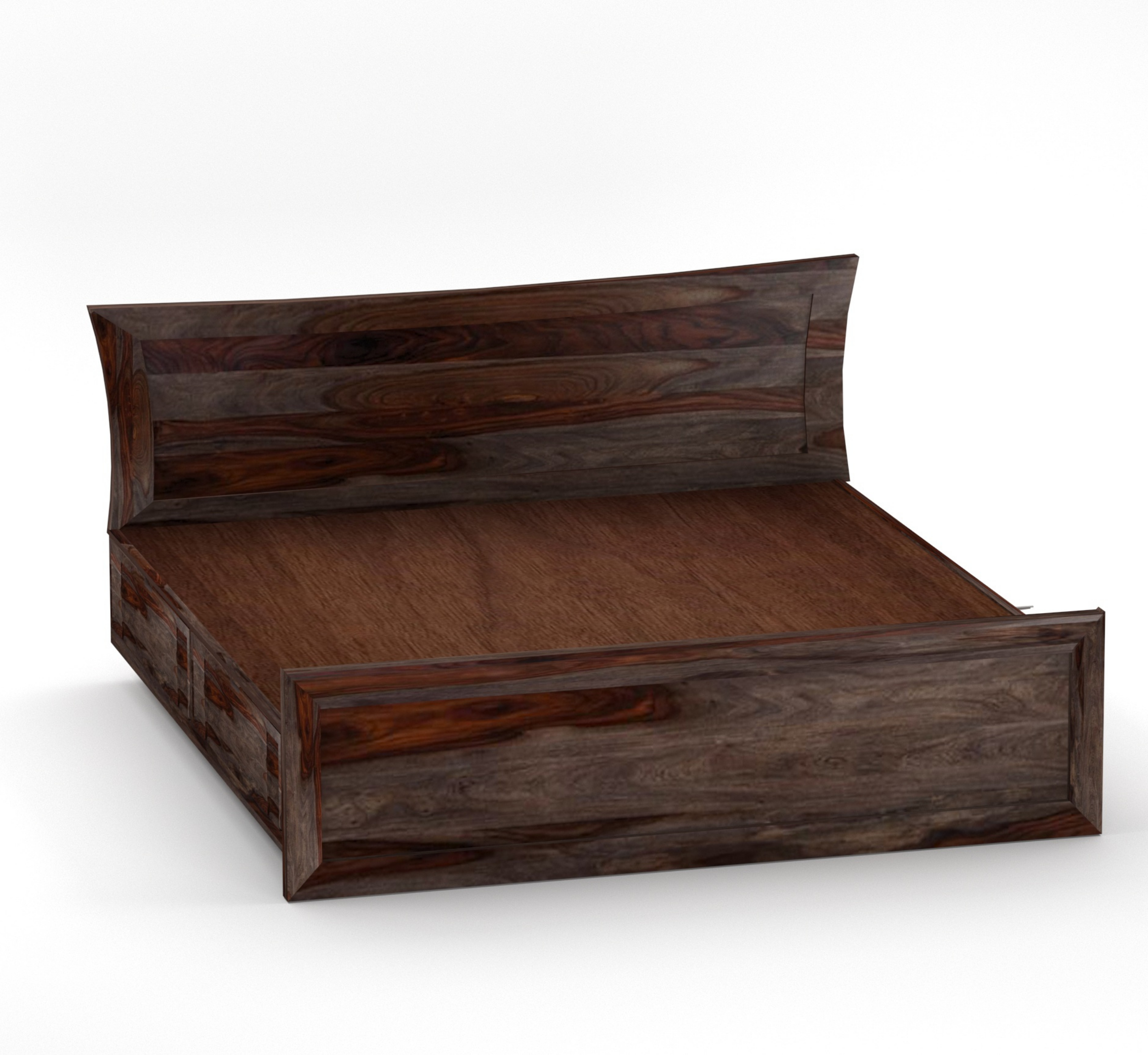 Amaan 100% Solid Wood Bed