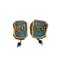 Handcrafted Agate Shubh Labh Door Hangings Showpiece Perfect for Diwali Weddings or House Warmings Garland- Turquoise
