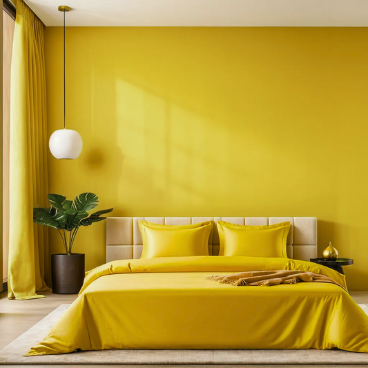 Yellow Balloon Bedding Set
