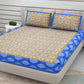 210 TC Super Jaipuri Hand Printed Queen Size Double Bedsheet Made up of 100% Cotton fabric with two pillow covers._51