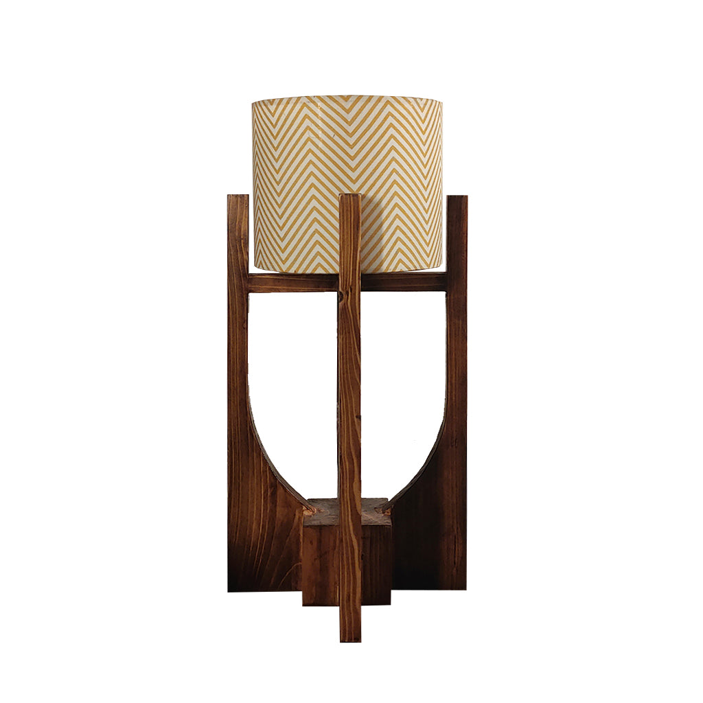 ⁠Solitaire Wooden Table Lamp