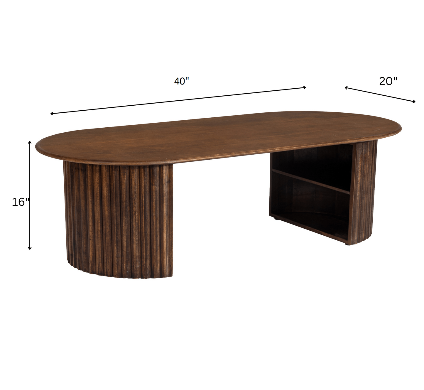 Sloan Wooden Storage Centre Table