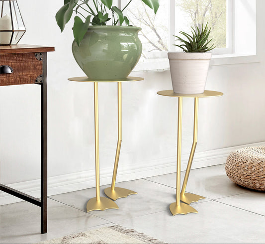 Character Metal S/2 Planter Stands