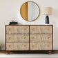 Glam Wooden Chest of Drawers