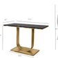 Cei Marble-Top Accent Console