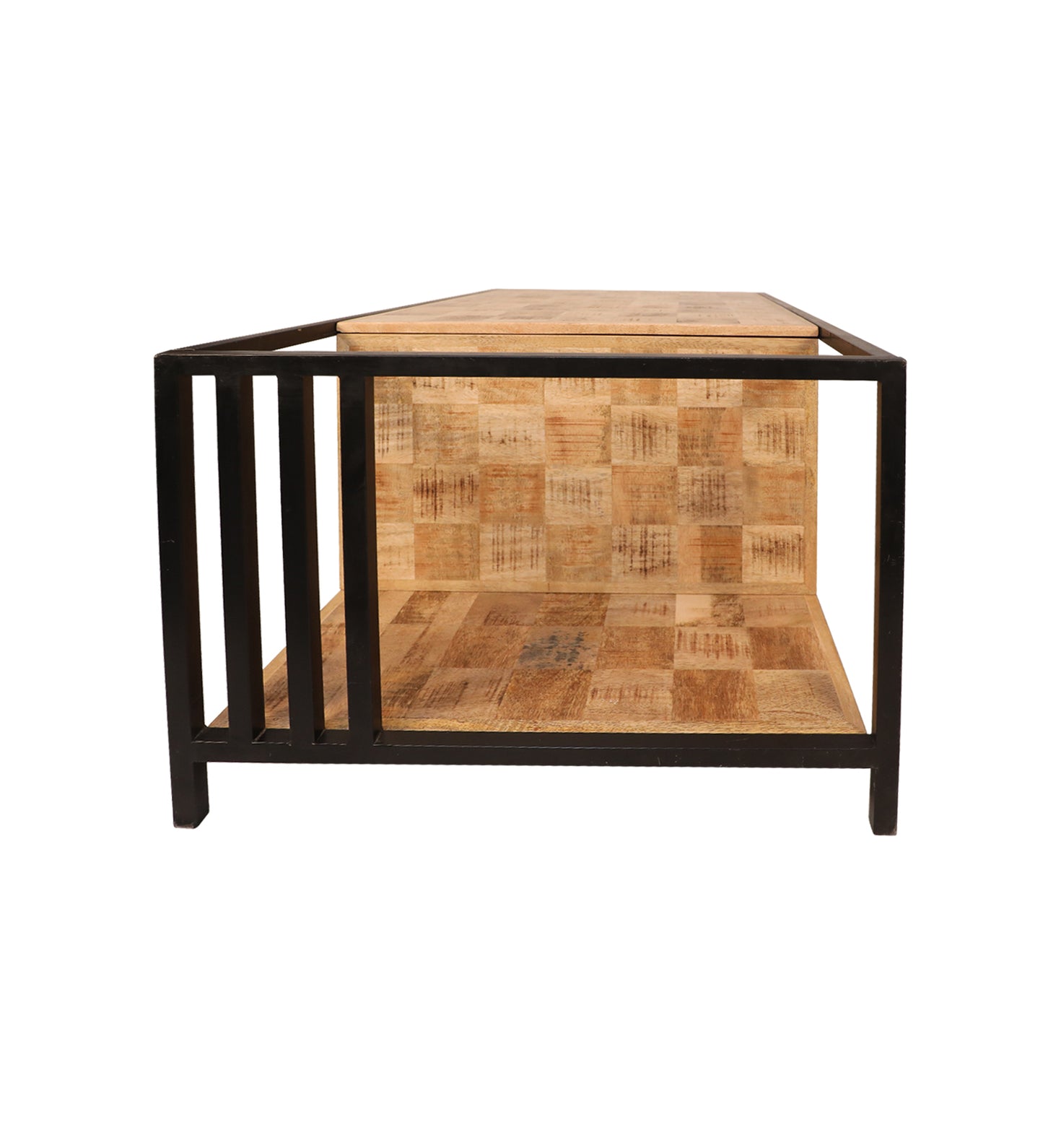 Mile Wooden 2-Tier Centre Table